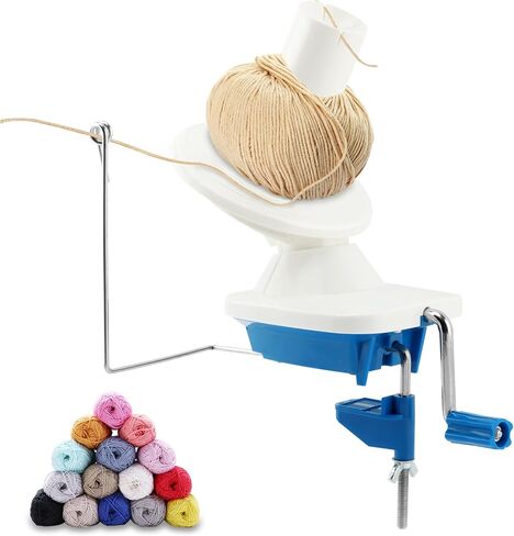 Manual Yarn Winder 3.5 oz, Yarn Ball Winder with Table Clamp for Knitting in Kuwait