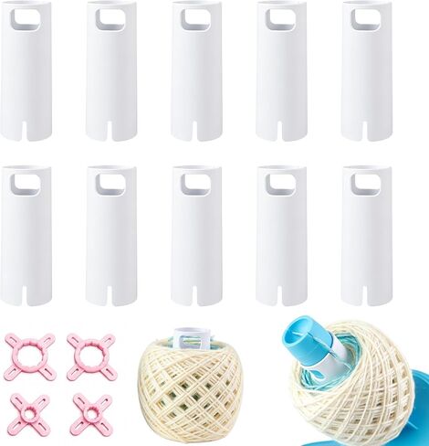 Yarniss 10pcs Yarn Ball Tube for Electric Yarn Winder, Winding Tube Adapter in Saudi Arabia