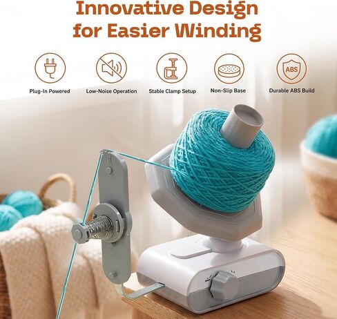Yarn Winder Electric Yarn Spinner - Automatic Yarn Ball in Kuwait