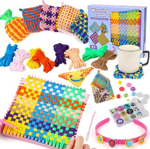 QXHOL Knit Hat Scarf Knitting Loom Kit - DIY Craft Kit for Beginners in Kuwait