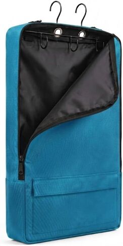 Hanging Horse Bridle Bag, Tack Storage Organizer with Hooks, Blue in Kuwait