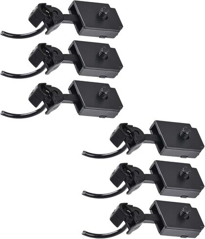 Milageto 6 Pieces Model Train Coupler Metal and PP Hook Set for HO 1/87 Scale Railroad Freight Cars Universal Hobby Model Accessory for DIY Train Modification in Kuwait