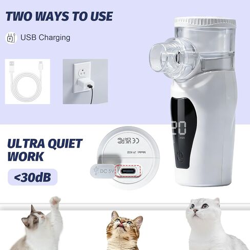 REDDOUDOU Pet Oxygen Chamber, Small Pet Incubator, Animal Humidifier Box, Pets Delivery with Padded Cotton, Cat's Nest, Pets Humidifier Accessories for Dogs, Cats, Puppies, Kittens(100L) in Kuwait