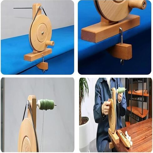 Wooden Yarn Spinning Wheel in Kuwait