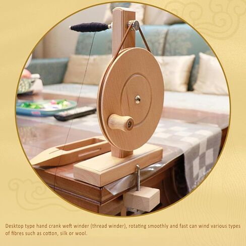 Wooden Yarn Spinning Wheel in Kuwait