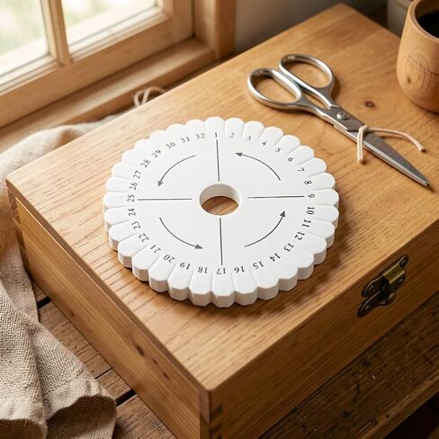 NAMOARLY 24pcs Slot Round Braiding Disc Kit for Paracord and Yarn in Kuwait