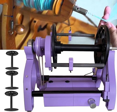 Electric Wool Spinner Machine - High-Speed Yarn Spinner for Knitting & Weaving, Lightweight Portable Wool Twister, Perfect for Crafting & DIY Projects in Saudi Arabia