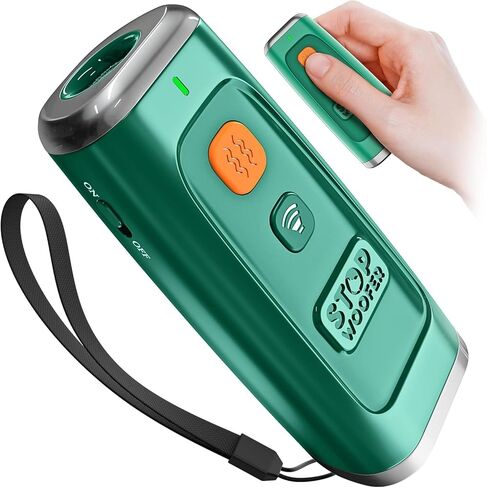NEW 2026 Dog Bark Deterrent Device - Ultrasonic Anti Barking Device for Dogs - Humane Rechargeable Bark Control & Dog Training Tool for Small Medium Large Dogs - Indoor Outdoor Anywhere Daily in Kuwait
