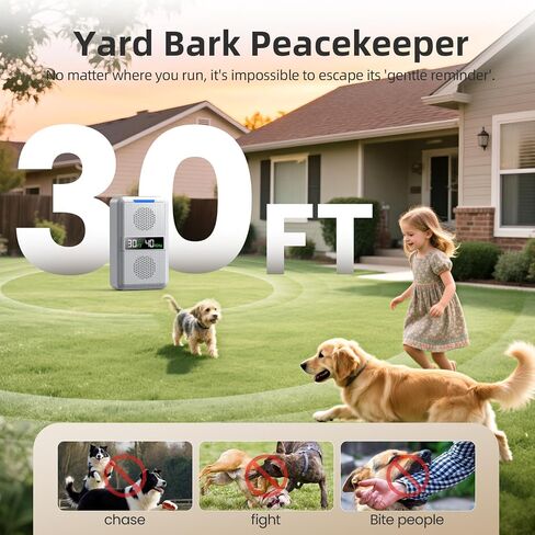 Dog Bark Deterrent Device,Sonic Anti Barking Device for Dogs in Kuwait