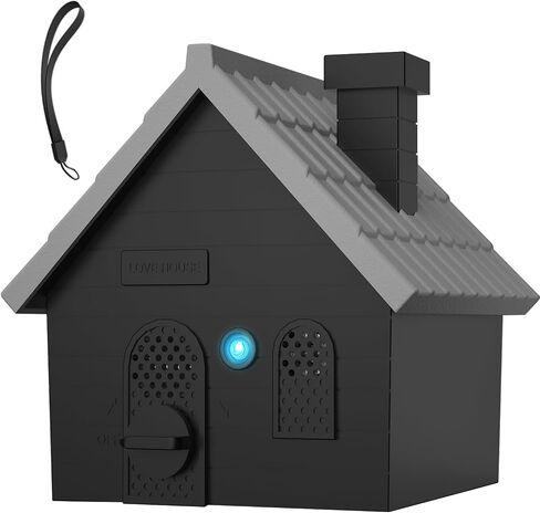 Dog Barking Control Devices, Anti Barking Device Ultrasonic Dog Barking Deterrent with 4 Modes, Stop Barking Dog Devices Up to 50 Ft Range, 2 in 1 Weatherproof Bark Control Device Outdoor Indoor in Kuwait