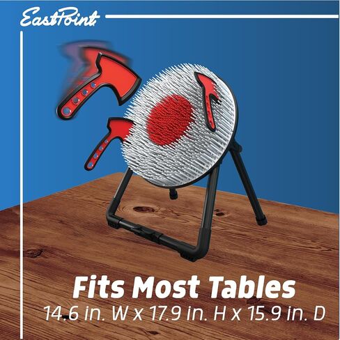 EastPoint Table Top Indoor or Outdoor Axe Throw Target Game in Saudi Arabia