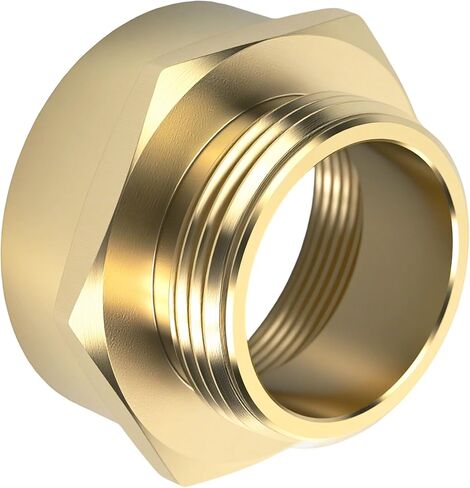 زنبركسبري نحاس سداسي مقاس 1-1/2 بوصة NPT ذكر × 1-1/2 بوصة NST (NH) ذكر معدات الحريق سداسية المزدوجة ذكر in Kuwait