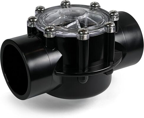 FibroPool Swimming Pool Check Valve - 2 Inch - 2 Way - Positive Seal & Non Lube Replacement Valve for Pools and Spas in Kuwait