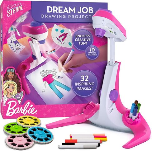 Barbie Dream Job Drawing Projector Art Activity Kit for Kids Ages 5+ in Kuwait