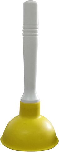 Coralpearl Hand Drain Plunger Small Force Pump Cleaner Plumber Helper Unclogger Tool Short Little Clog Remover for Kitchen Sink,Bathroom Toilet,Shower Tub in 4 Inch Cup 9" Bar Handle (Blue) in Kuwait