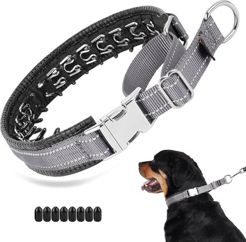 Mayerzon No Pull Collar with Alloy Buckle for Large Dogs that Pull Strongly in Kuwait