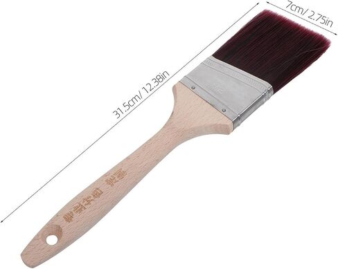 Angled Paint Brush for Precise Edging, Wood Handle DIY Cabinet Refinishing in Saudi Arabia