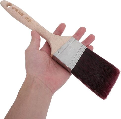 Angled Paint Brush for Precise Edging, Wood Handle DIY Cabinet Refinishing in Saudi Arabia