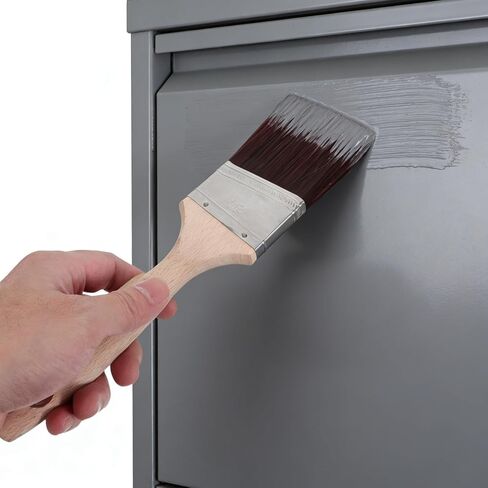 Small Angled Paint Brush Set with Wood Handle for Crisp Lines in Saudi Arabia
