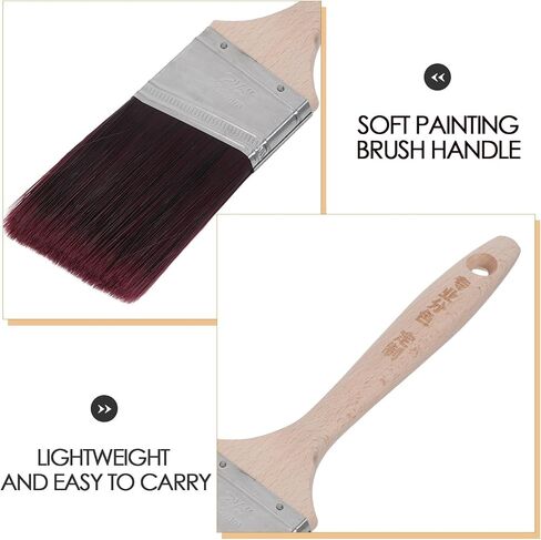 Flat Angle Paint Brush for Latex Interior Exterior Wall in Kuwait