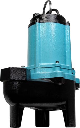 Little Giant 10SC-CIA-SFS 115-Volt, 7200 GPH, 1/2 HP Automatic Cast Iron Sewage/Effluent Pump with integrated snap-action float switch and 20-ft. cord, Blue, 511431 in Kuwait
