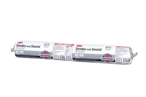 3M TALC Smoke and Sound Sealant SS 100, White, 20 fl oz Sausage Pack in Kuwait