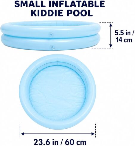 ibasenice Inflatable Paddling Pool, Small Wading & Fishing Pool for Age 3+ in Kuwait