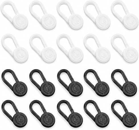 16 PCS Collar Extenders for Men's Dress Shirts, Elastic Neck Button Extenders for Shirt Collar Expansion, Comfortable 1/2 Size Shirt Neck Extenders for Shirts, Ties and Suits in Kuwait