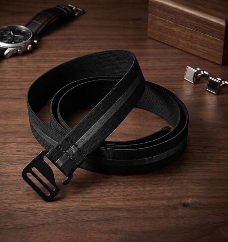 2 Pack Shirt Stays for Men, Non-Slip Shirt Stay Belt Flexible Nylon in Kuwait