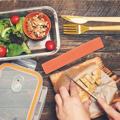 DOITOOL Bento Box Strap Replacement 4 pack Elastic Food Box Fixing Bands Lunch Sealing Straps for Office Classroom Picnic Camping 5.90 X 0.98 in in Saudi Arabia