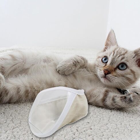 Cat Head Protector Breathable Anti-Biting Eye Cover Polyester in Kuwait