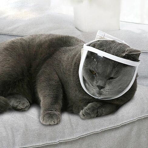 Cat Eye Cover Breathable Polyester Muzzle for Long-haired Cats in Saudi Arabia