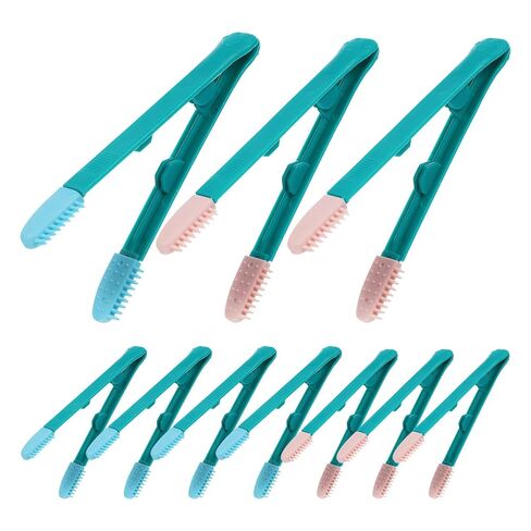 10pcs PET Eye Discharge Cleaning Brush with Tear Stain Tweezer Clip in Kuwait