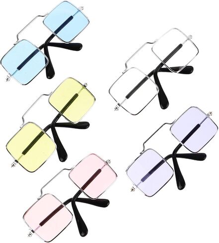 5pcs Funny PET Glasses for Cats and Dogs, Creative Photo Props in Kuwait