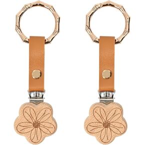 HX AURIZE Hat Clip and Bag Hook Set - Keychain Glasses Clips for Outdoor Travel (2 Pack)