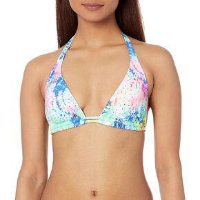 Luli Fama Women's Standard Celestial Dreams-Triangle Halter Top