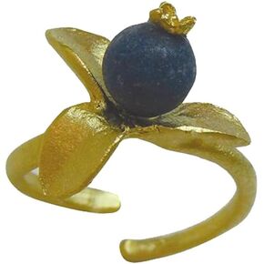 Blueberry Adjustable Ring by Michael Michaud #8422