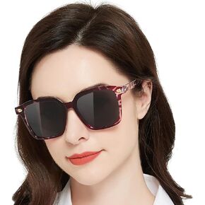 MARE AZZURO Oversized Polarized Sunglasses Women Men Driving Fishing Sports Sun Glasses UV400 Protection Party Beach Sunnies