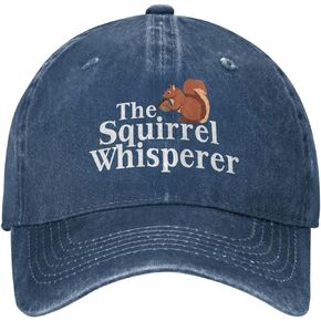 Funny Squirrel Hat The Squirrel Whisperer Hat for Men Dad Hat Fashionable Hats