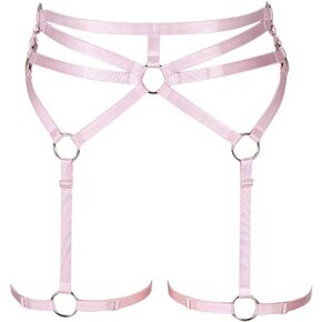 Woman Body Harness Garter Belt Punk Gothic Leg cage Lingerie Photography Dance Apparel