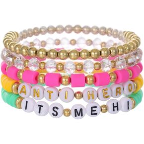 TS Concert Merch Swift Freindship Bracelets for Women Men Swiftie Lover Album Inspired1989 Fearless Reputation Eras Anti Hero