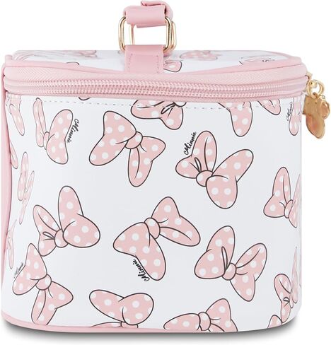 Minnie Mouse Travel Cosmetic Case - Girls, Boys, Teens, Adults - Officially Licensed Minnie Mouse Travel Cosmetic Case Set in Saudi Arabia