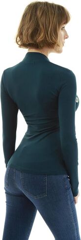 AmélieBoutik Women Bolero Style Button Embellished Long Sleeve Blouse in Saudi Arabia