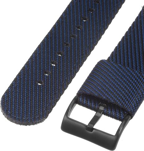 Nylon Striped Watchband Premium Nylon Strap for Men, Soft Comfortable Replacement Canvas Watch Band in Kuwait