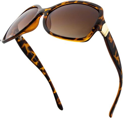 نظارات شمسية نسائية من VITENZI نظارات شمسية كلاسيكية عصرية ورائعة ولطيفة وكبيرة الحجم على شكل فراشة فيرارا in Kuwait