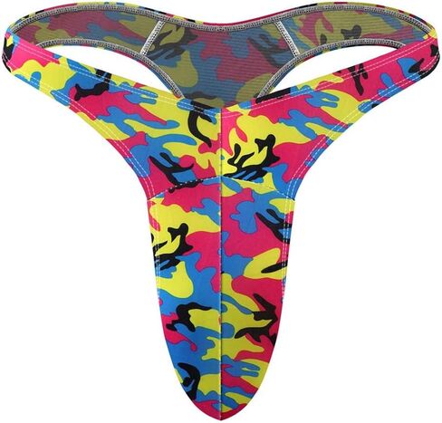 Men G-Strings Thongs Exotic Stretch Sexy Underwear Valentine's Day Gift for Him Men Bikini Briefs Bulge Pouch Pants in Saudi Arabia