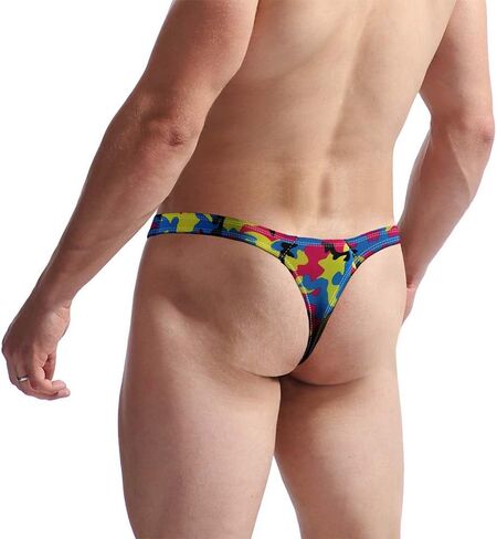 Men G-Strings Thongs Exotic Stretch Sexy Underwear Valentine's Day Gift for Him Men Bikini Briefs Bulge Pouch Pants in Saudi Arabia