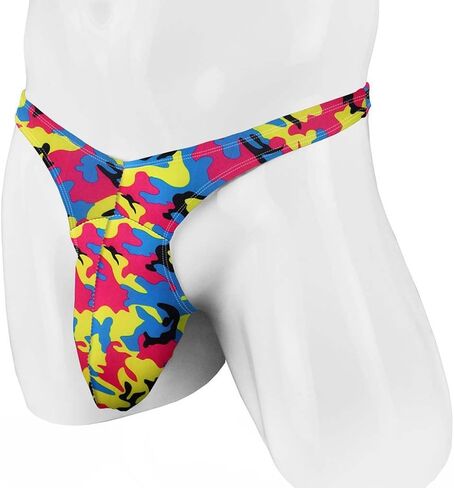Men G-Strings Thongs Exotic Stretch Sexy Underwear Valentine's Day Gift for Him Men Bikini Briefs Bulge Pouch Pants in Saudi Arabia