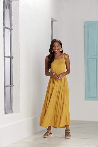 Mud Pie Women's Mimi Tiered Maxi in Saudi Arabia
