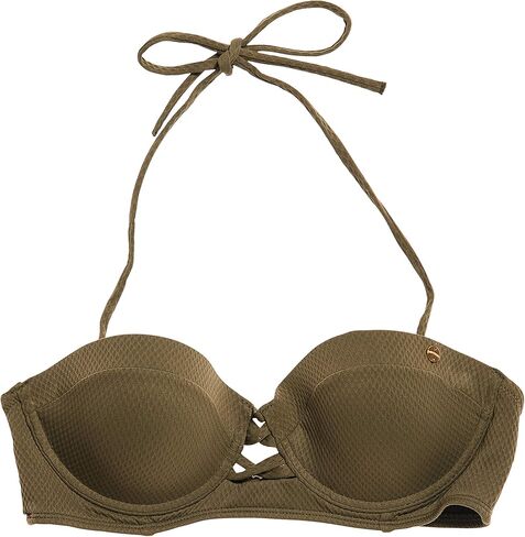 Superdry Women's Standard Sophia Textured Cup Bikini Top in Kuwait